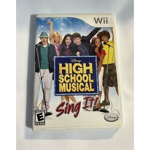 High School Musical Sing It for Nintendo Wii Complete Manual and Lyrics Tested
